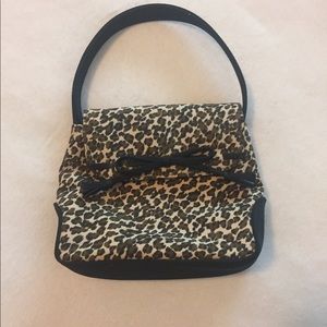 Liz Claiborne Leopard Print Mini Bag
